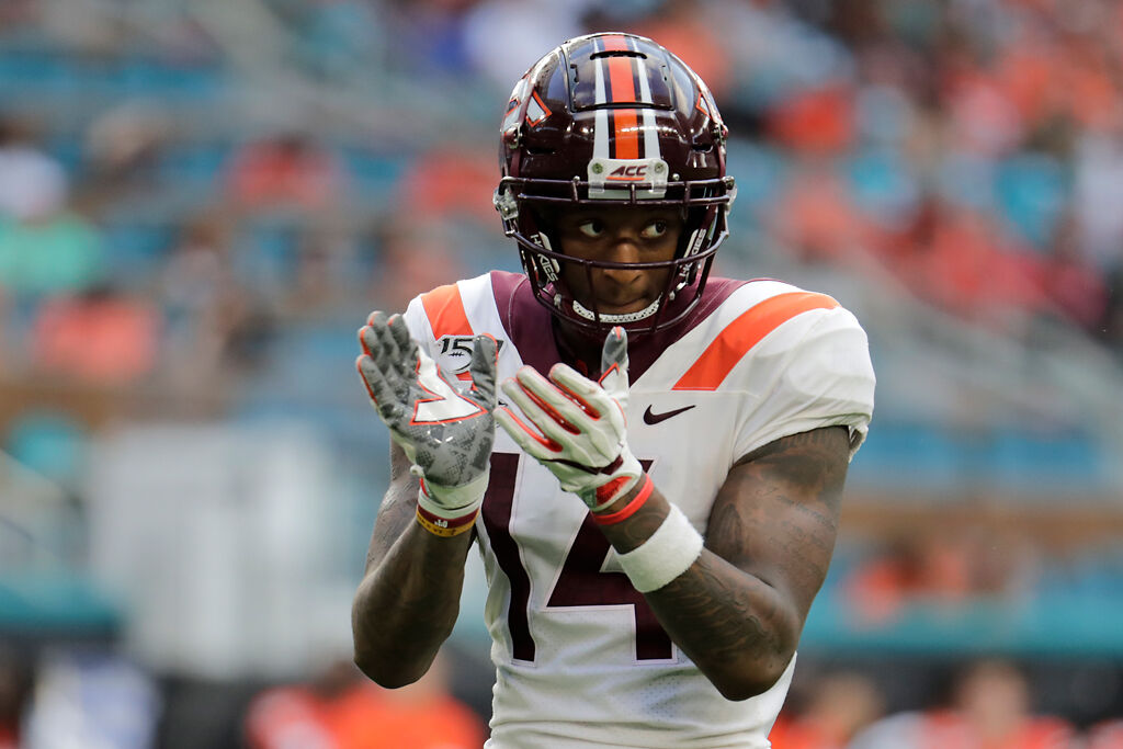 Damon Hazelton at Virginia Tech